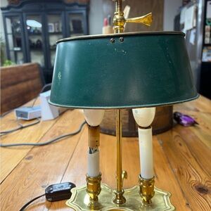 Vintage Bouillotte lamp